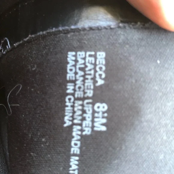 Kelly & Katie Becca Black Leather Studs Knee High Boots Size 8.5M - Picture 14 of 15